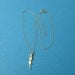 gold lightning bolt necklace 14kt gold filled chain gift for her