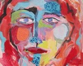 Redhead.....Original painting by Michelle Daisley Moffitt