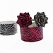 Duct Tape Flower Pens Animal Prints - Set of Two