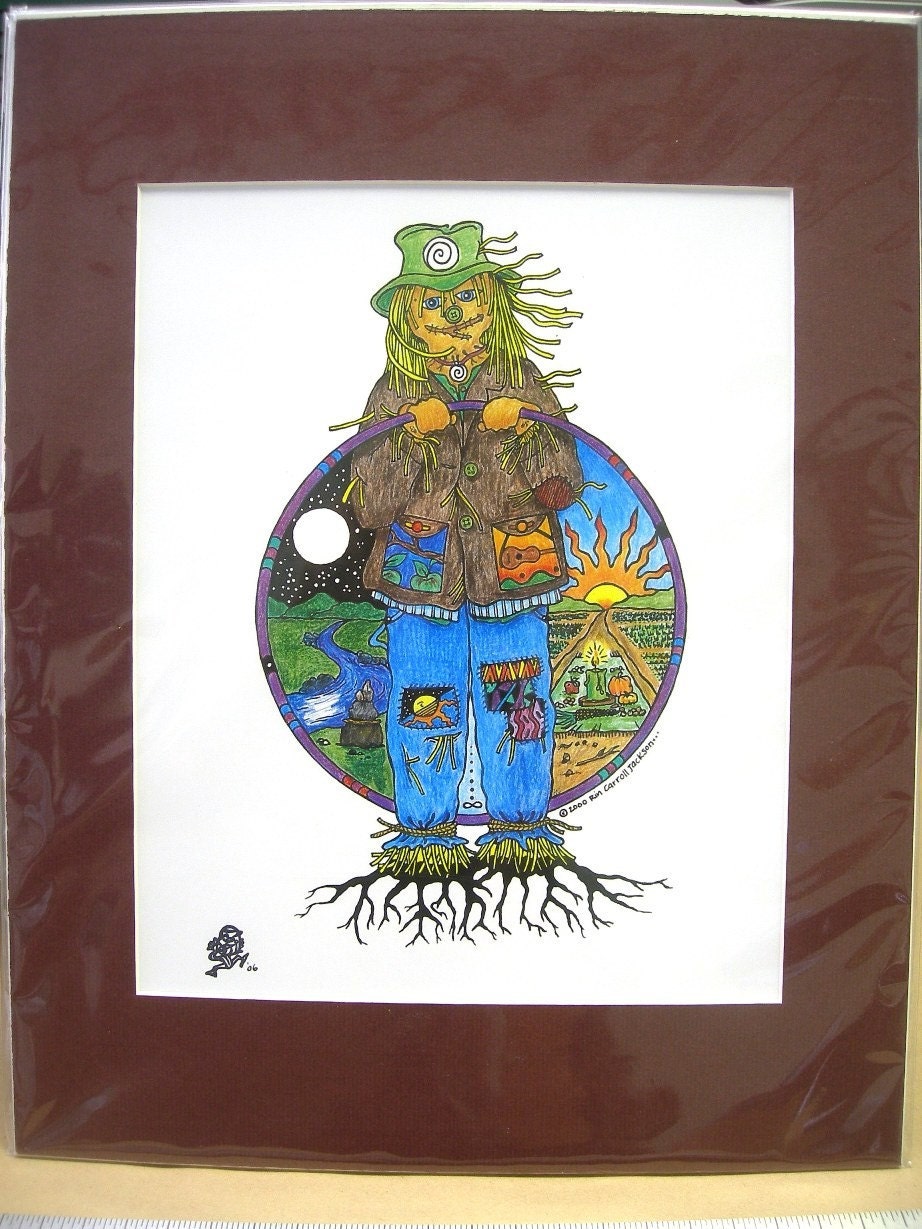 Scarecrow in Autumn