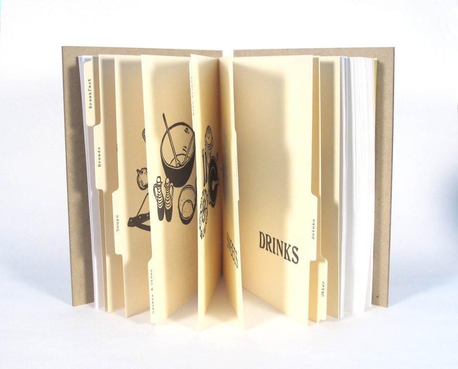 Blank Recipe Book (5 in. x 7 in.) - Size No.2