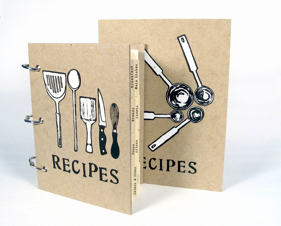 Blank Recipe Book (5 in. x 7 in.) - Size No.2