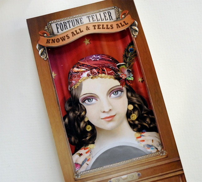 Fortune Teller Custom Message Scratch Off Card