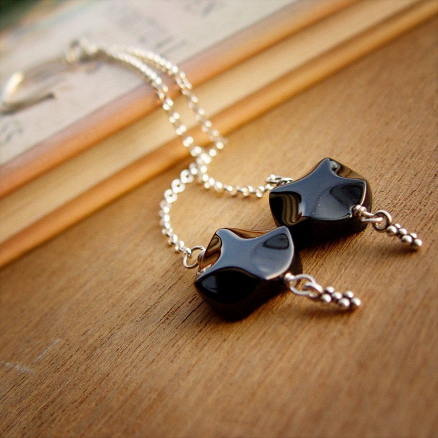 Simone Long Elegant Shoulder Duster Earrings