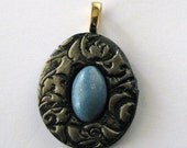 Blue Bead in Nest