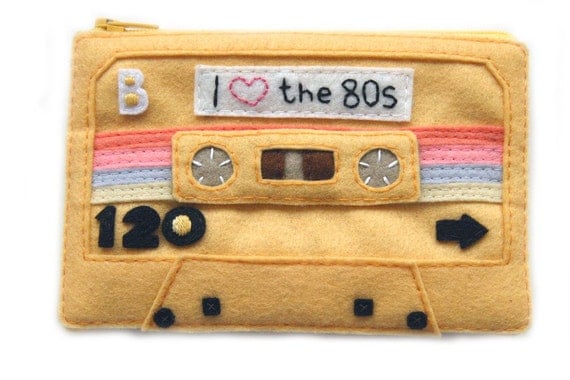 Special Edition Mixtape Pouch - I Love the 80s