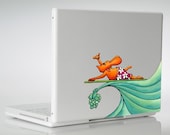 MacBook stickers mac laptop wall window car Surfing the Internet decal