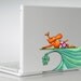MacBook stickers mac laptop wall window car Surfing the Internet decal