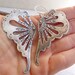 Sustainable Silver Butterfly Earrings Handmade