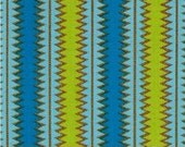 Sale - Aldo to Zippy Zig Zags - blue green - FREE US SHIPPING