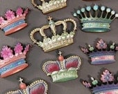Mini Wooden Crowns - Fancy Royal Style