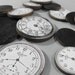 Wood Clock Faces with a Salvador Dali Twist