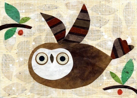 Owl in Flight