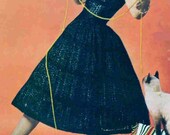 Lace Cocktail Dress and Jacket Vintage Knitting Pattern 1958 pdf INSTANT DOWNLOAD