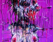 Abstract Horror Art