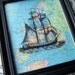 Ship, Nautical, Map, Pirate Ship,  Boat, Atlas, Upcycled