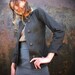 BASALT-Weathered Charcoal Asymmetrical Canvas Jacket