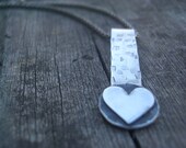 Heartbeat Necklace by donnaodesigns