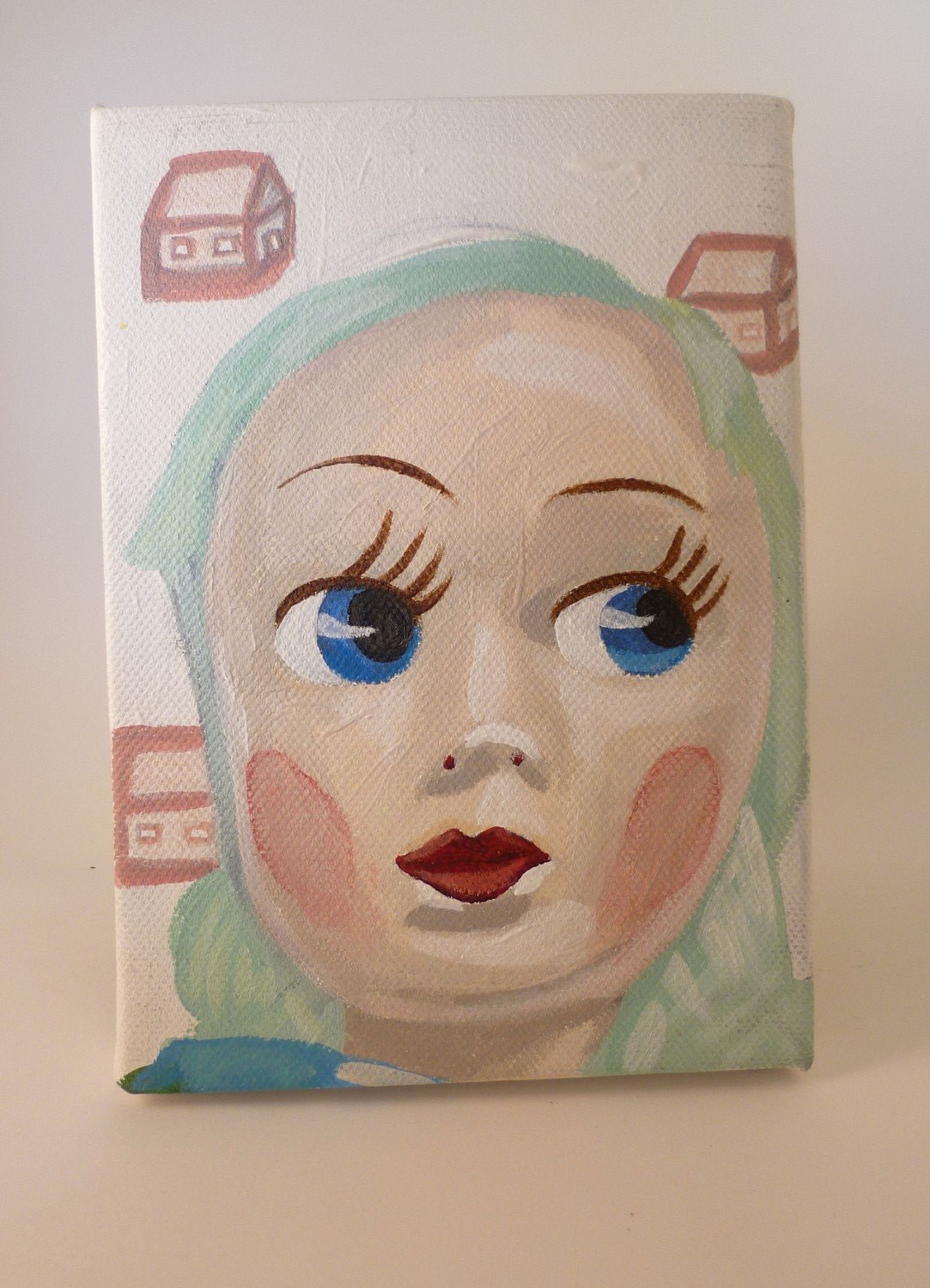 Original Painting - Series of Endless Desires - House