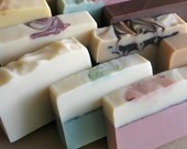 Handmade Soap You Pick FIVE (5) Olive Oil Soaps