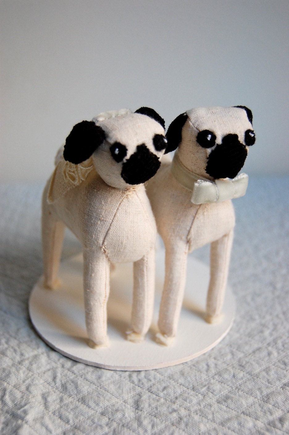 Pug Cake Topper MADE TO ORDER
