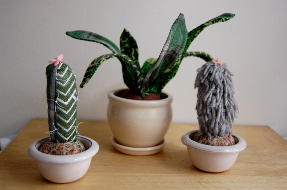 Mini Stuffed Cactus