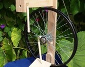 Gratia - MIDDLE Treadle Wheel-  Left or Right Foot - 1 of Kind - Solid  Red Oak - Add Electric and Hand Control Unit Reserved for Amanda