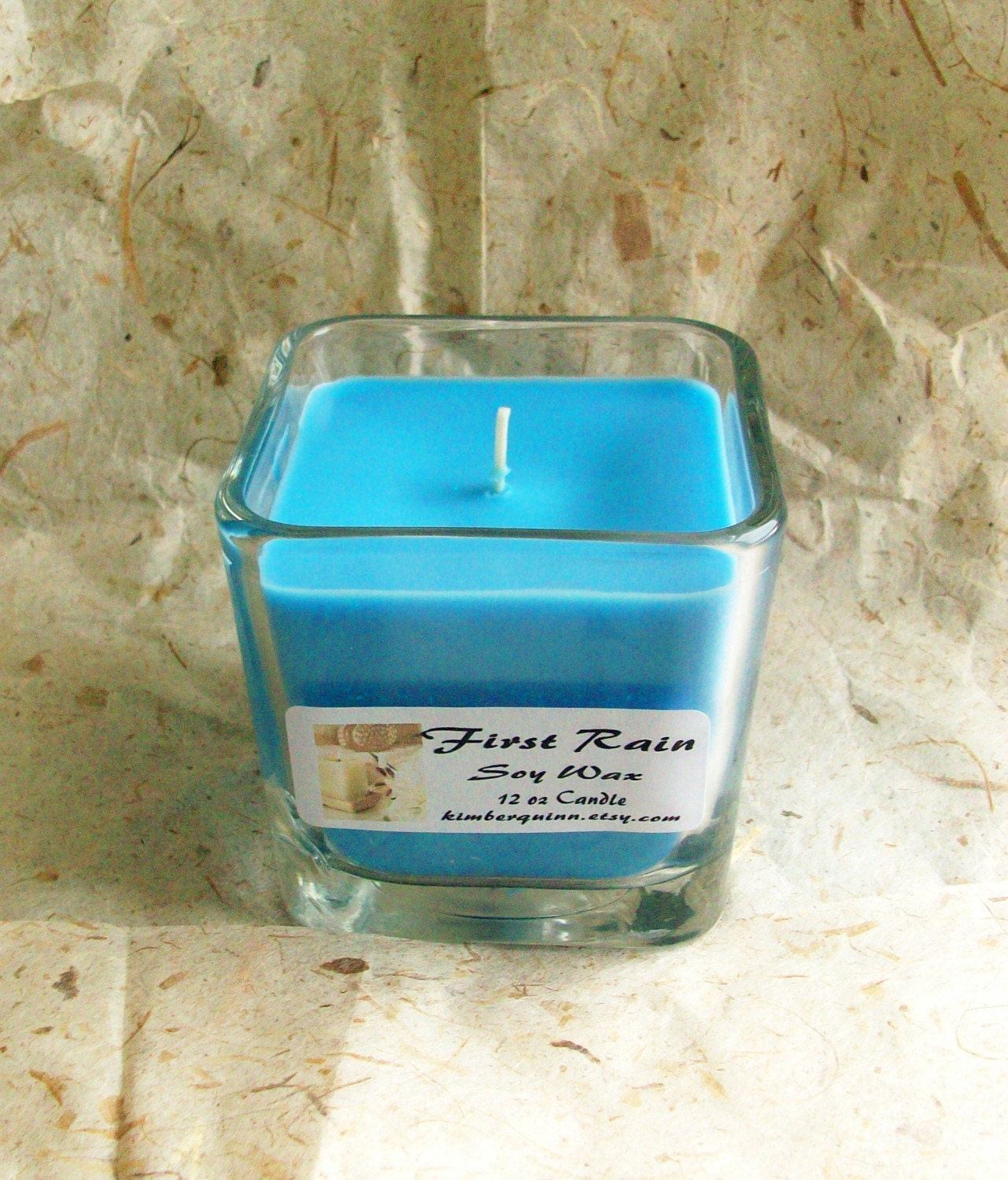 First Rain All Natural Soy Candle With Botanical Extracts