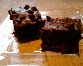 Flax Seed Brownies RECIPE - Chocolate - Easy - Yummy - Vegan
