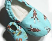 Funky Monkey Mommy/Daddy and Me Slippers