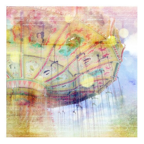Carnival Dreams II, 8x8 Inch Print, Carnival Art Print