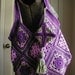 PDF Crochet Pattern - Vintage Style Granny Square Bag