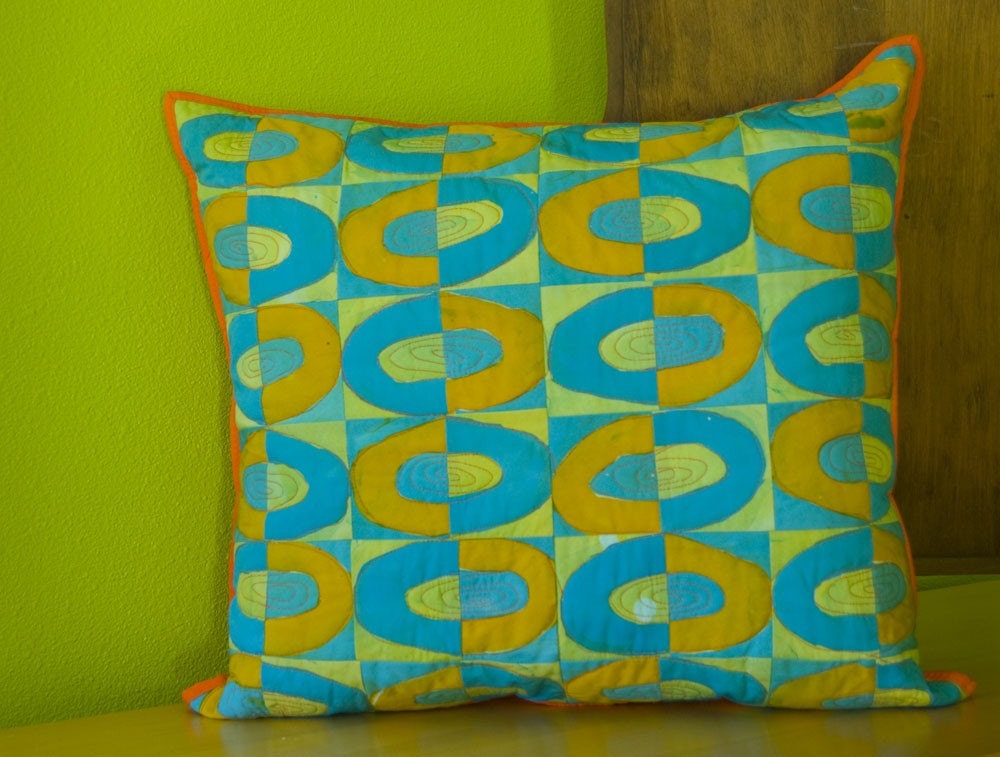 Ovals Pillow Cover