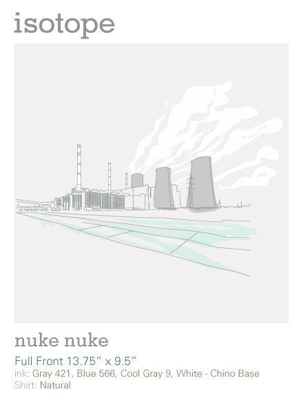 Nuclear Power Plant Science Tee Geek Vintage Controversial Tshirt - (S,M,L,XL,XXL Available)