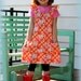The Playday Frock Dress PDF Sewing Pattern DIY Tutorial Little Bird Lane Size 1/2 to Size 5/ 6