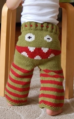 Classic Monster Booty Crankypants- 18-24 Months