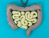 Anatomical Intestines Necklace