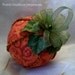 Mystical Pumpkin Quilted Fall Decor Kimekomi Ornament