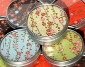 cherry blossom gift tin set of 10