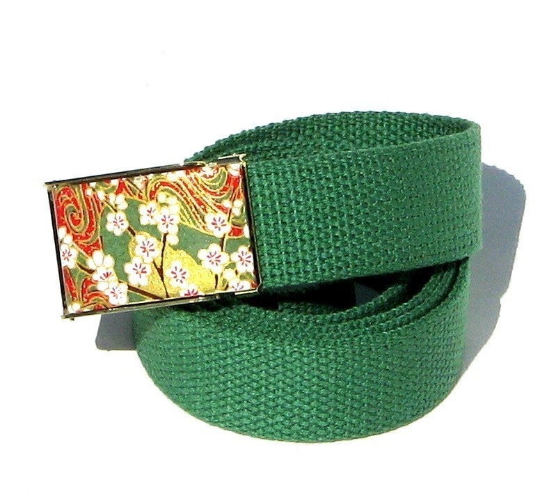 Obi Buckle - cherry orchard (Buckle Only) Vegan Friendly
