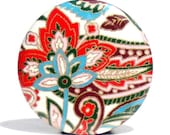 Buy 3 Get The 4th Free - Modern Paisley Pocket Mirror - Japanese chiyogami mirror and gift bag