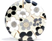 Buy 3 Get the 4th Free - Retro Mod Pocket Mirror  - Japanese chiyogami mirror and gift bag