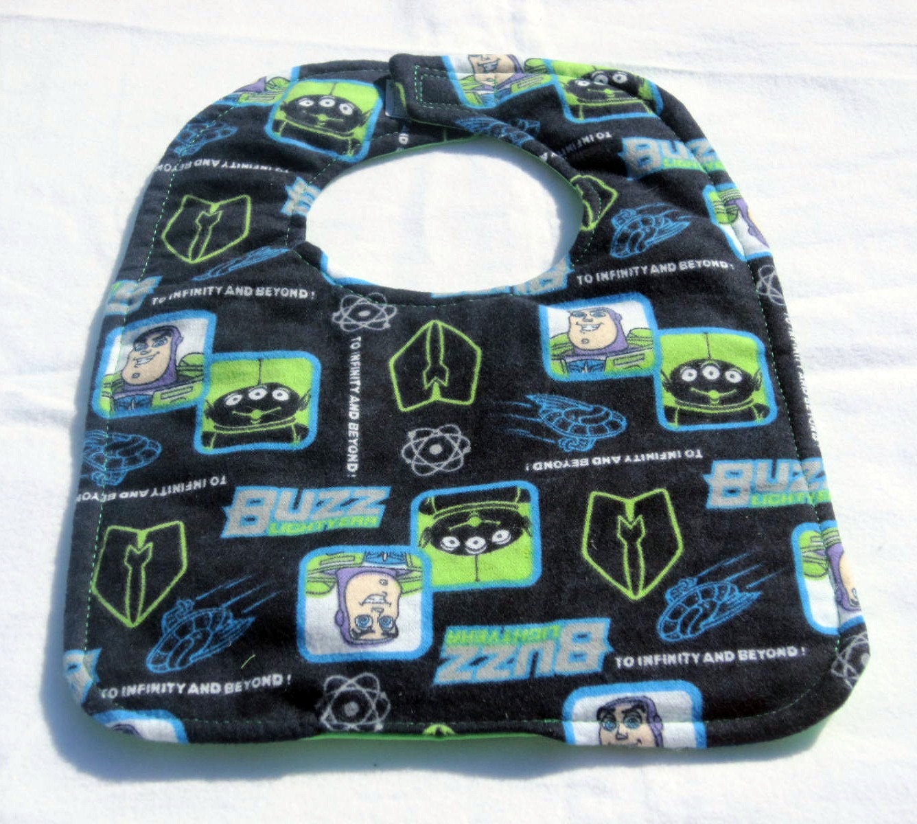 Baby Bib featuring Buzz Light Year for Toddlers too