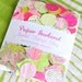 Lovely Summer Picnic 30' Wedding Paper GARLAND, Wedding Decoration, Home Decor, Birthday, Nursery, Bridal Shower, Baby Shower