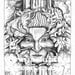 Norwich Cathedral Green Man (No.2) Greetings Card