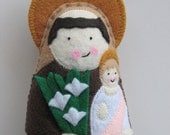 Saint Anthony of Padua Felt Saint Softie