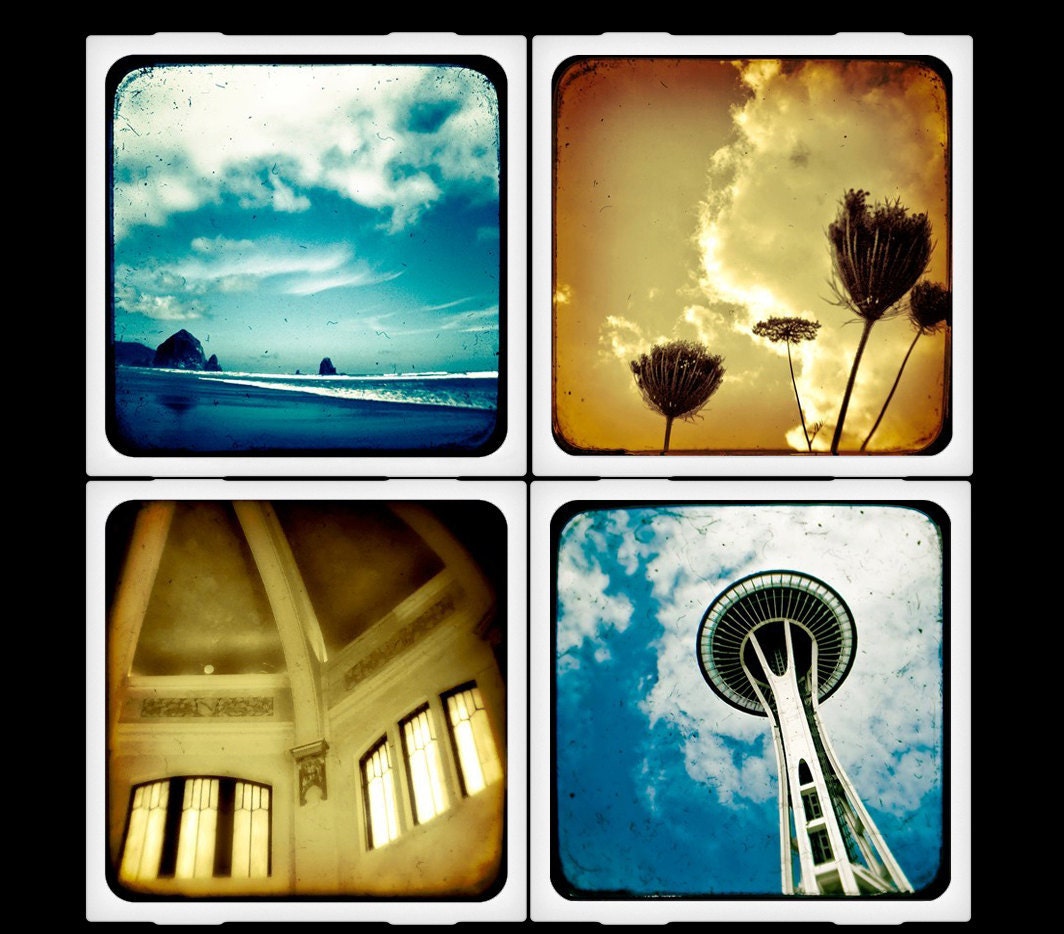 Pacific Northwest TTV - Ceramic Coaster Set