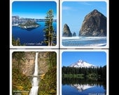 Natural Beauty of Oregon - Ceramic Coaster Set