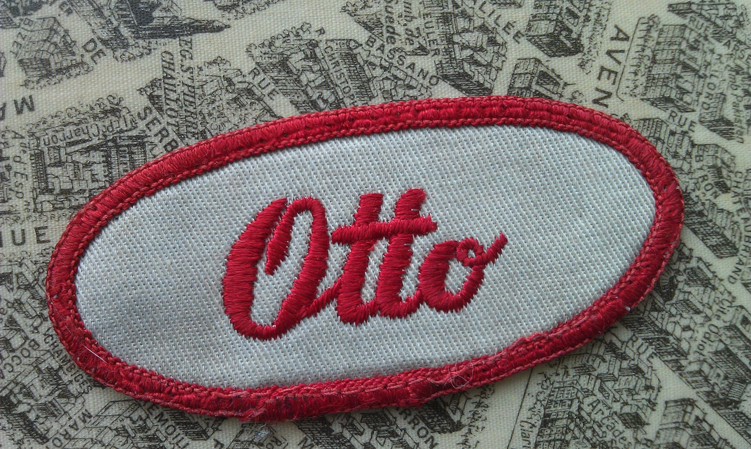 embroidered name patch