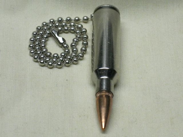 Rifle Bullet Ceiling Fan Light Pull - Set of 3